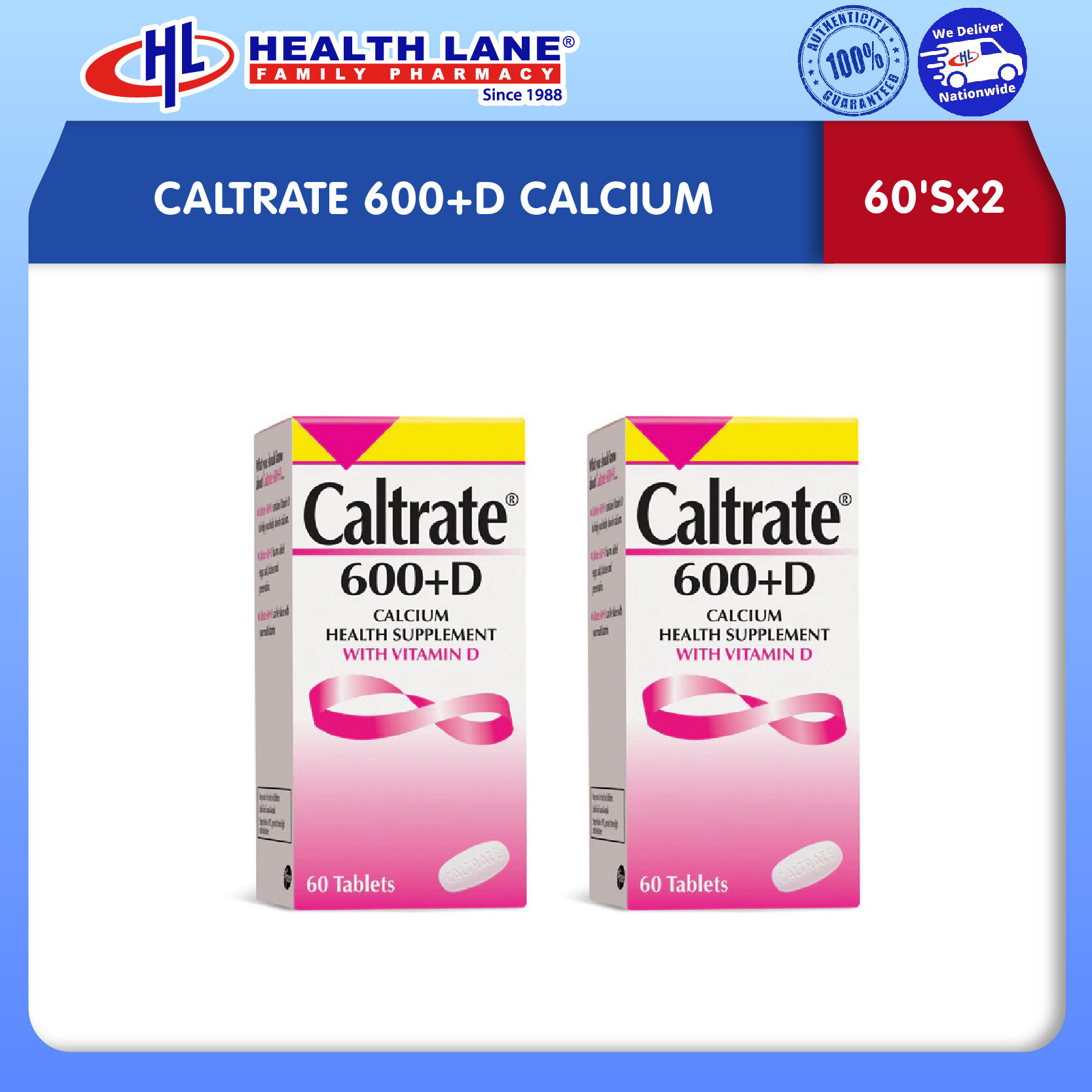 CALTRATE 600+D (60'Sx2)